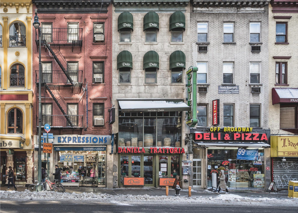Wandkunst Ein kalter Tag in NY