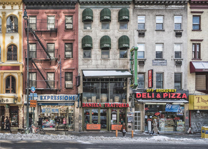 Wandkunst Ein kalter Tag in NY