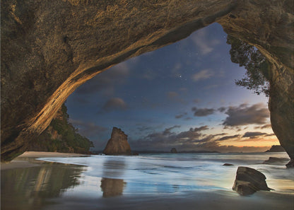 Wandbild Cathedral Cove