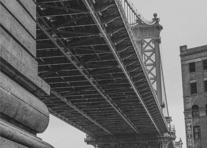Wandbild Manhattan Bridge - Brooklyn New York