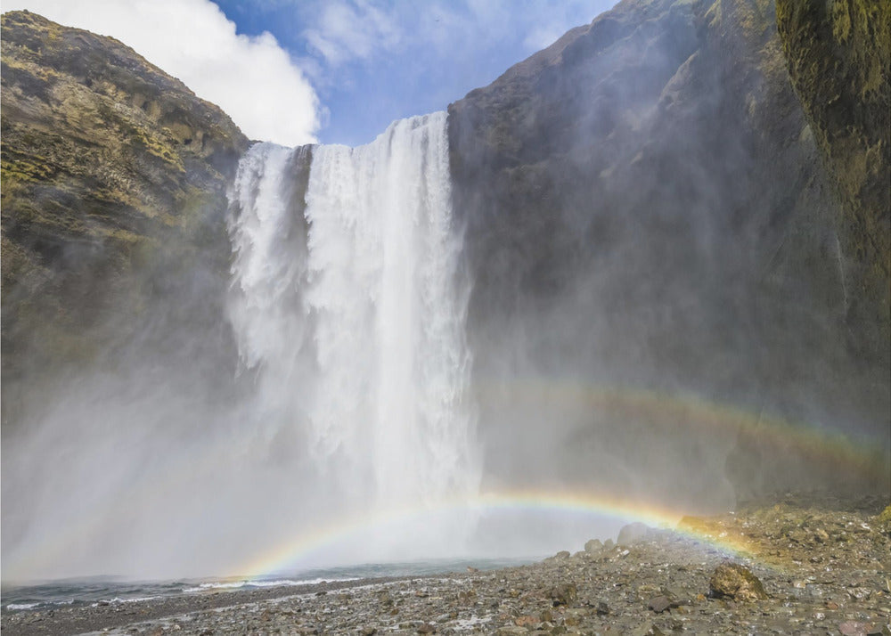 Wandbild ISLAND Skogafoss
