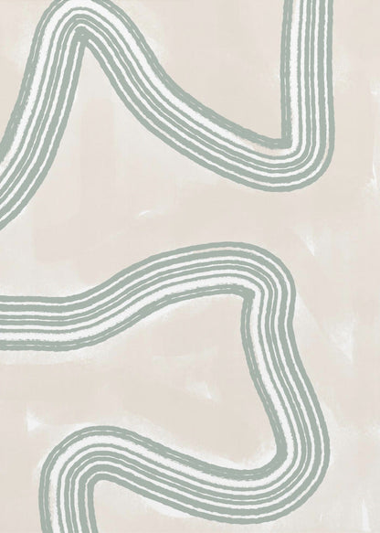 Wandbild Abstrakt Twist