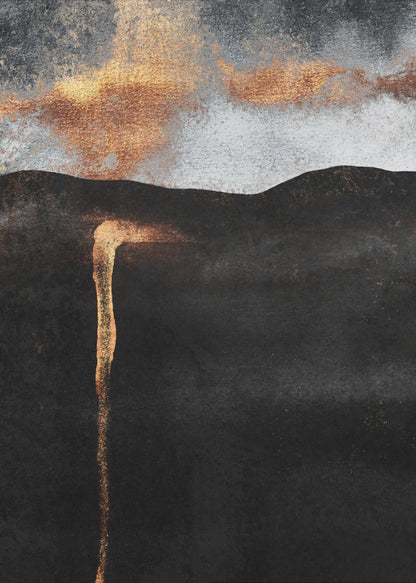 Wandbild Ember