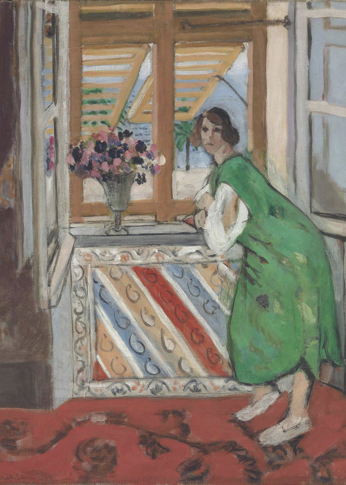 Wandbild Jeune Fille a La Mauresque Original 1939