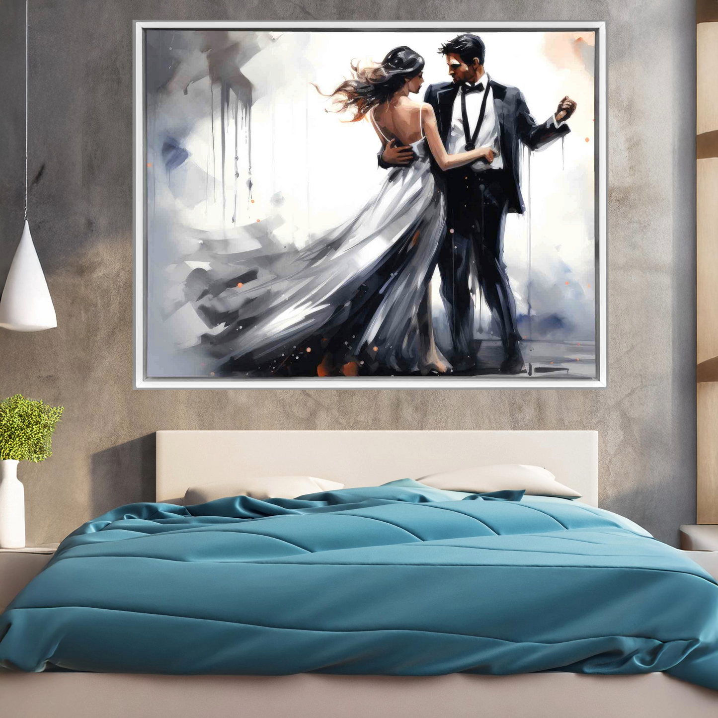 Tanzgala-Schöne Kunst-Wanddeko-Leinwandbild