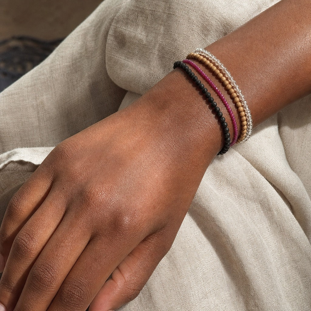 Ruby Bracelet - 2-3mm
