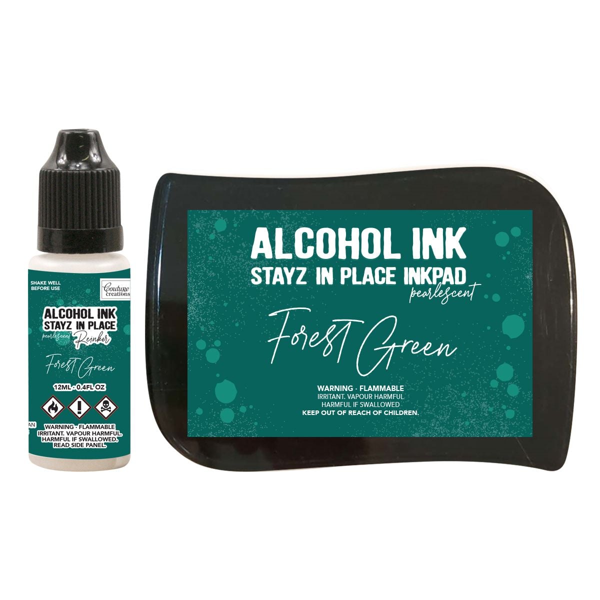 Stayz in Place Alcohol Ink Pad with 12ml reinker