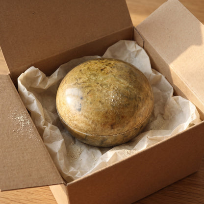 Soapstone Trinket Box - 4" Wide