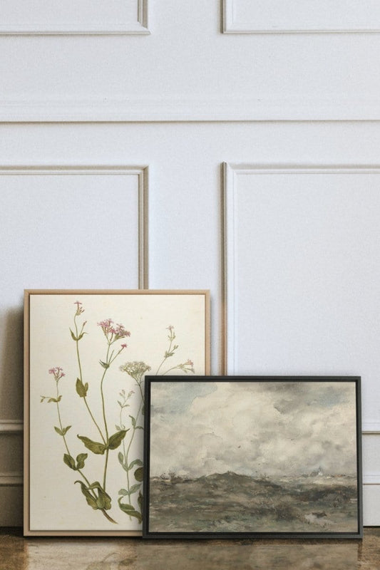 SHORELINE, Kunstwerk auf gespannter Leinwand