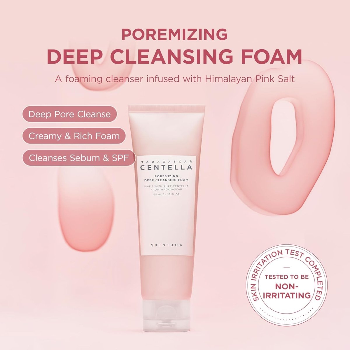 SKIN1004 Madagascar Centella Poremizing Deep Cleansing Foam 125ml
