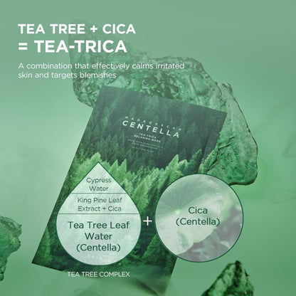 SKIN1004 Madagascar Centella Tea-Trica Relaxing Mask 24ml - 5 Masks