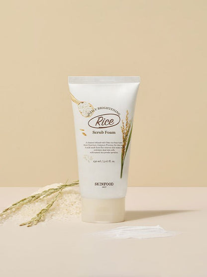Skinfood Rice Daily Brightening Scrub Foam 150ml