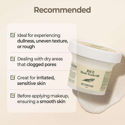Skinfood Rice Mask Wash Off 100g