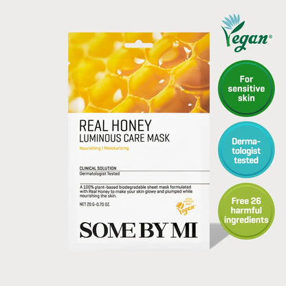 SOME BY MI Real Honey Luminous Care Mask 20g