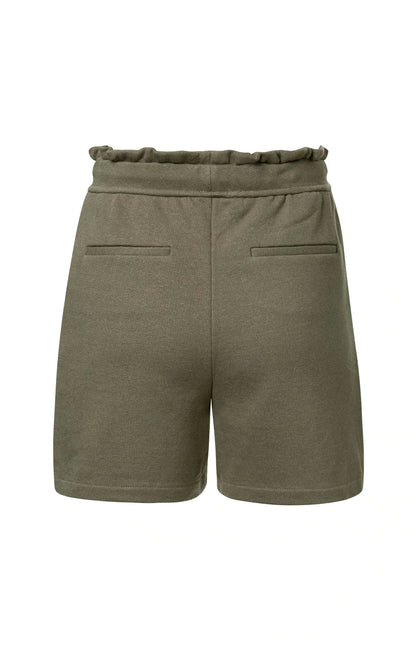 Sydney Ruffled Linen Blend Shorts