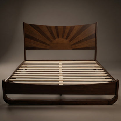 Sunset Solid Wood Bed Frame