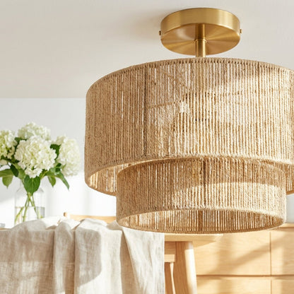 Tulum Weave Art Ceiling Light