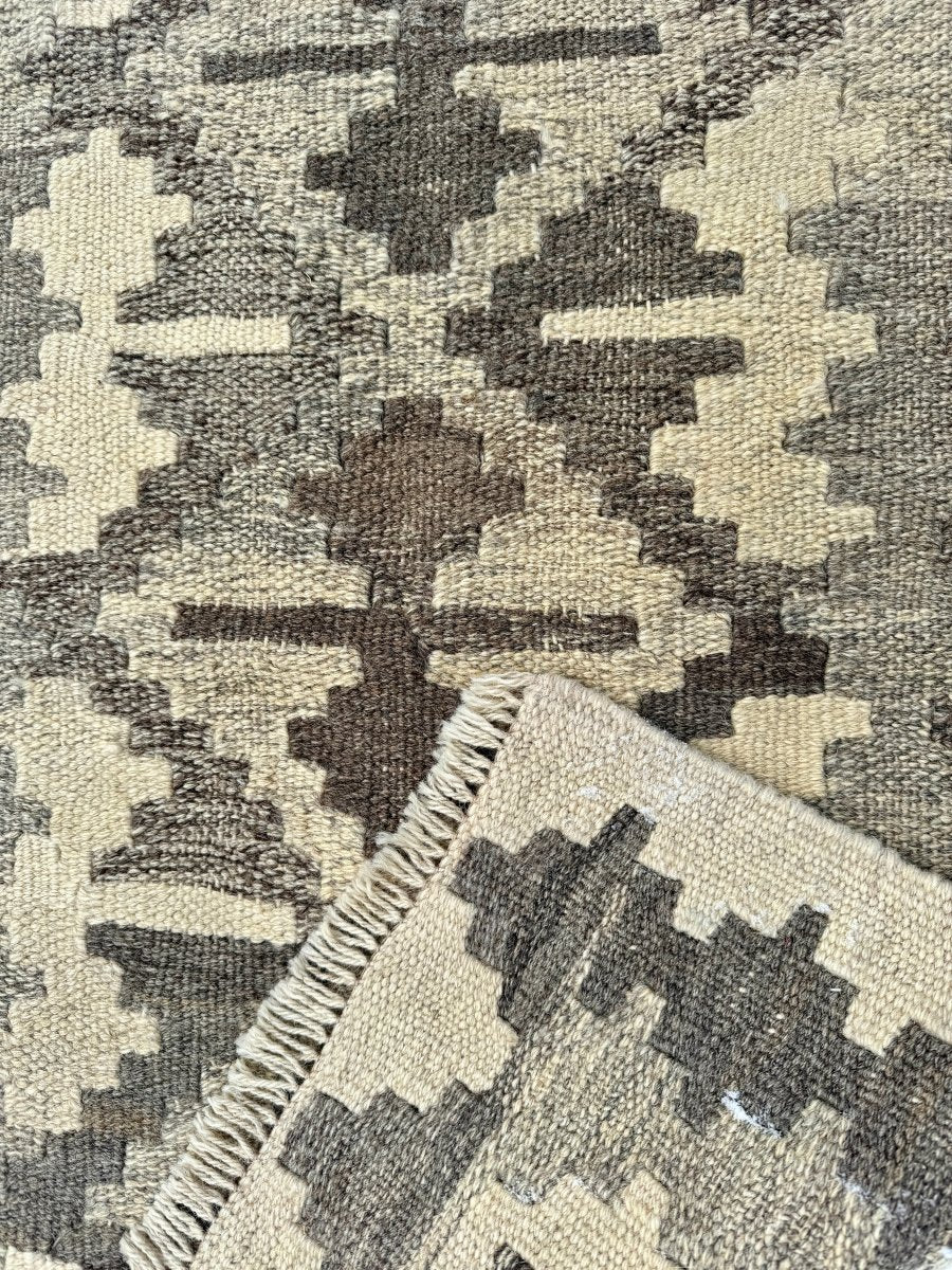 RESERVIERT | Kleiner persischer Qashqai Kelim | 63 cm x 89 cm