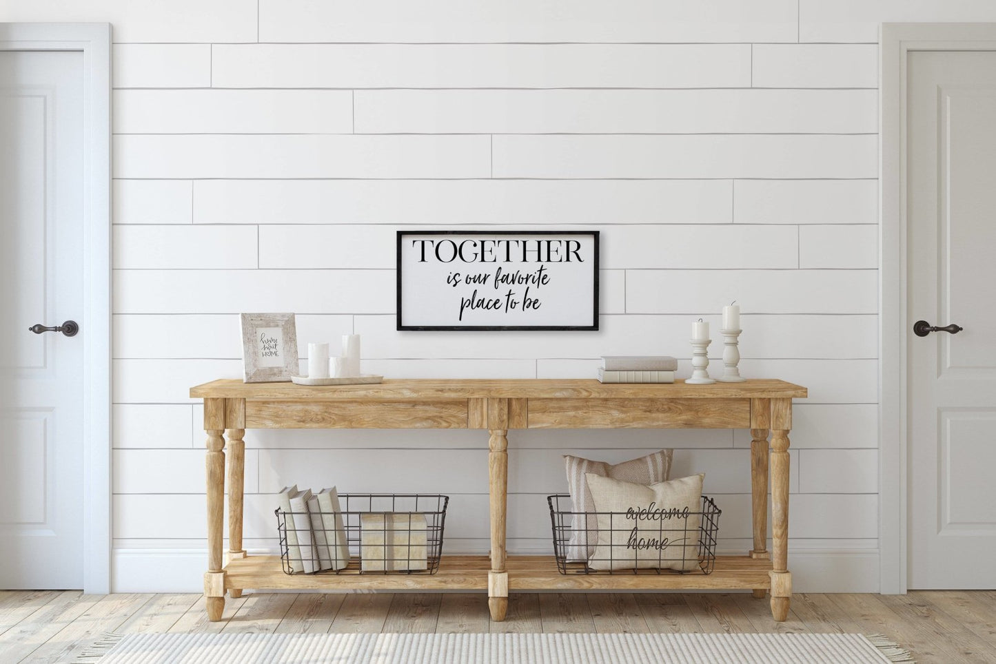 Together Is Our Favorite Place To Be Wood Sign - AURABAGS SHOP