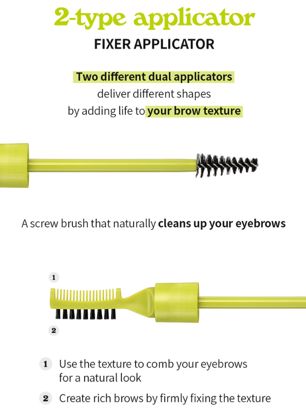 unleashia Shaper Pomade Eyebrow Fixer 8g - No.1 Clear