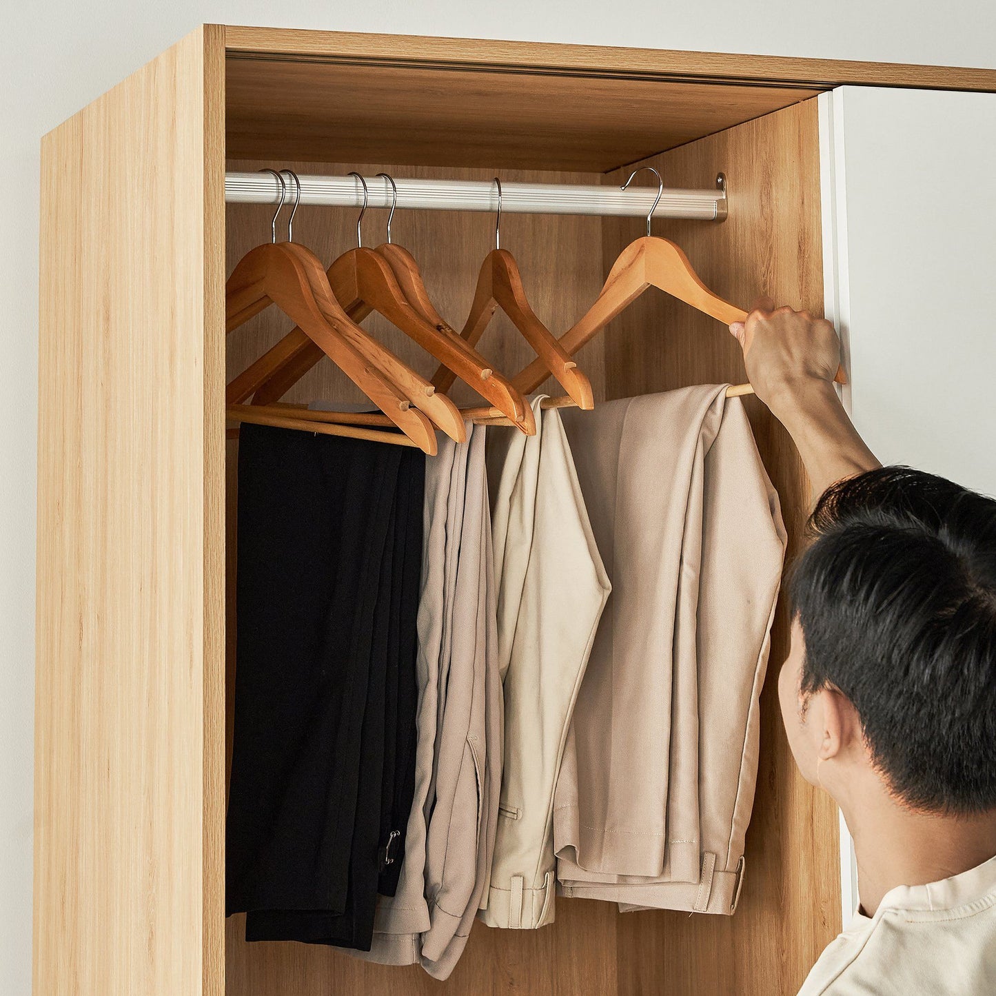 Vline Vienna Bedroom Combo: Sliding Wardrobe and Bed