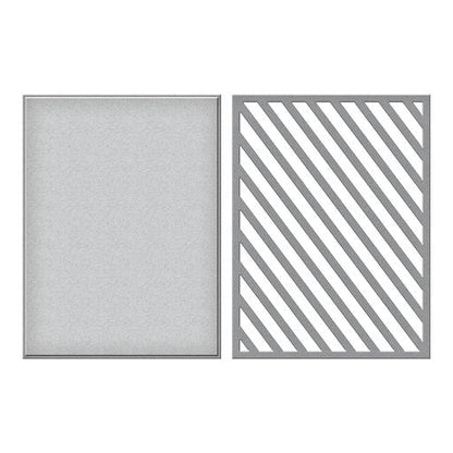 Super Stripes Background Etched Dies