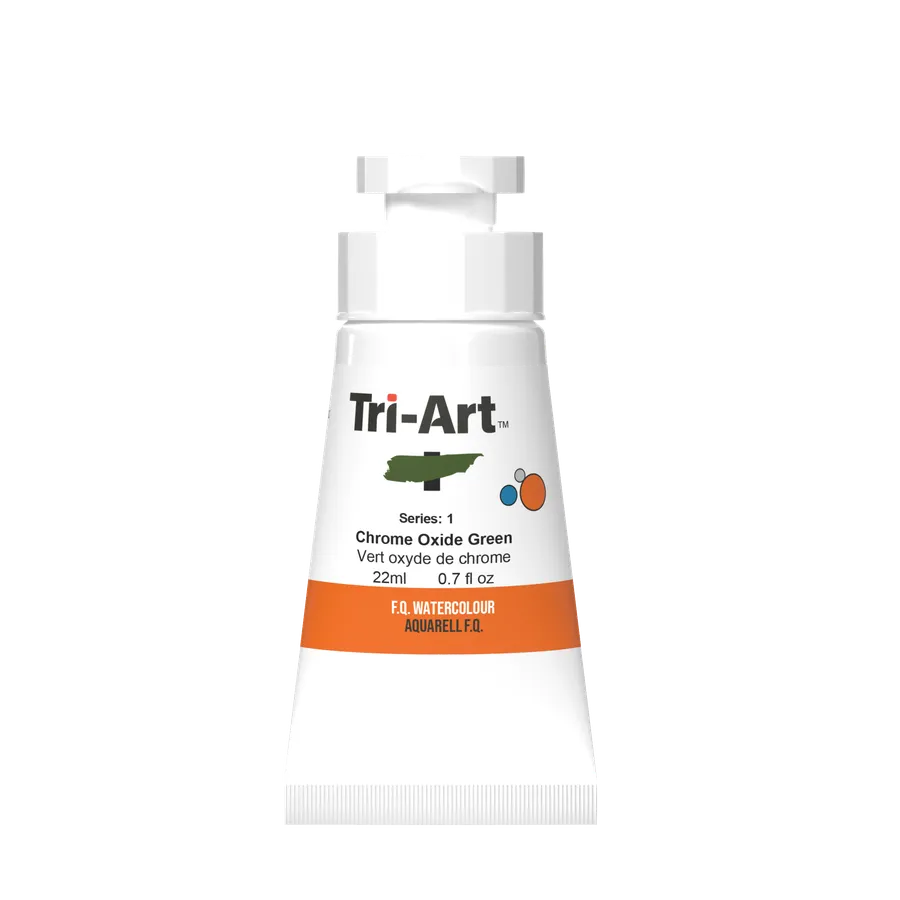 Tri-Art Water Colours - Chrome Oxide Green