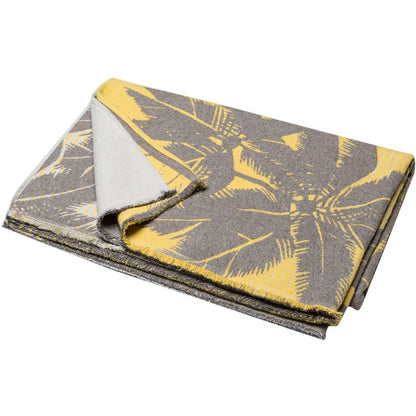Yellow Palm Throw von David Fussenegger